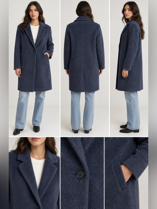 Babaton Jackets & Blazers - Babaton Atelier Blue Coat